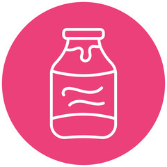 Chocolate Milk Vector Icon