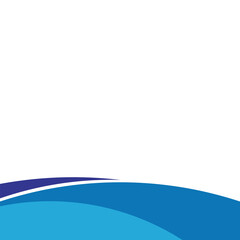 Wavy Business Footer