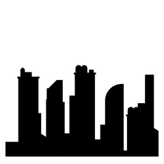Urban Skyline Silhouette