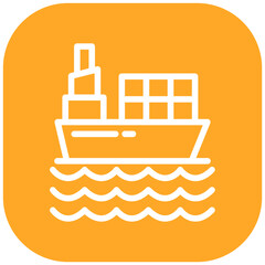 Obraz premium Ship Icon