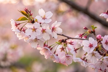 Obraz premium Cherry Blossoms Flower Wallpaper and Background