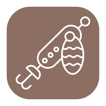 recommend clip art: Spinner Lure Icon