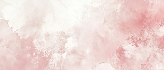 Fototapeta premium Soft Abstract Background with Light Pink Hues and Watercolor Texture Ideal for Elegant Designs and Creative Projects in Various Applications