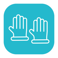 Obraz premium Protective Gloves Icon