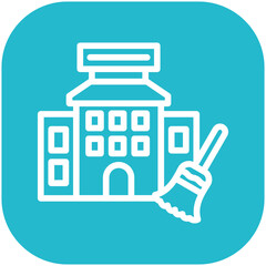 Mall Cleaning Icon
