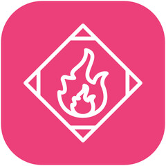 Flammable Icon