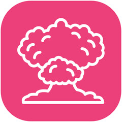 Nuclear Explosion Icon