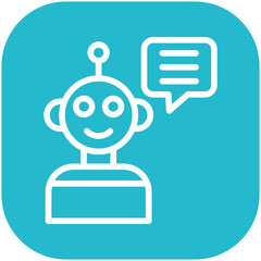Robot Assistant Icon