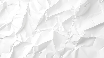 abstract background of crumpled white paper