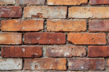 Rustic red brick wall texture perfect for interior design, photography backgrounds, stylish decor concepts, and home renovation inspiration