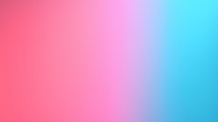 Gradual Blend of Pink and Blue Colors in Smooth Abstract Background