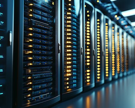 Server Room Data Center Network