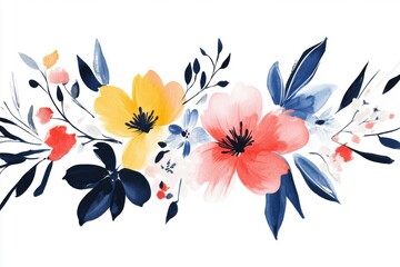 Happy mother's day calligraphy design with artistic floral embellishments for cards, presents, and social media sharing celebrations