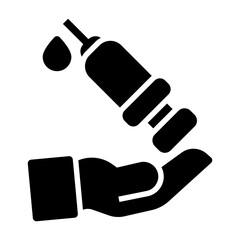 blood donation Solid icon