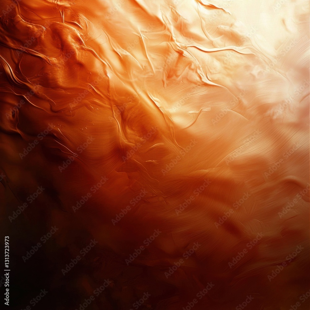 Aufkleber The image is a close up of a piece of art with a lot of texture and a warm