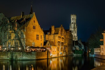 Rozenhoedkaai, Bruges, Belgium