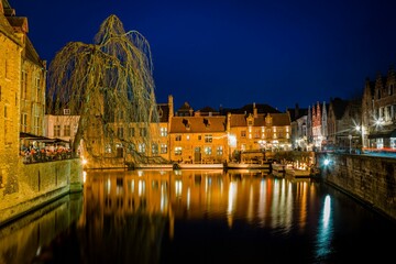 Rozenhoedkaai, Bruges, Belgium