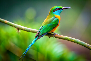 Obraz premium kingfisher on branch