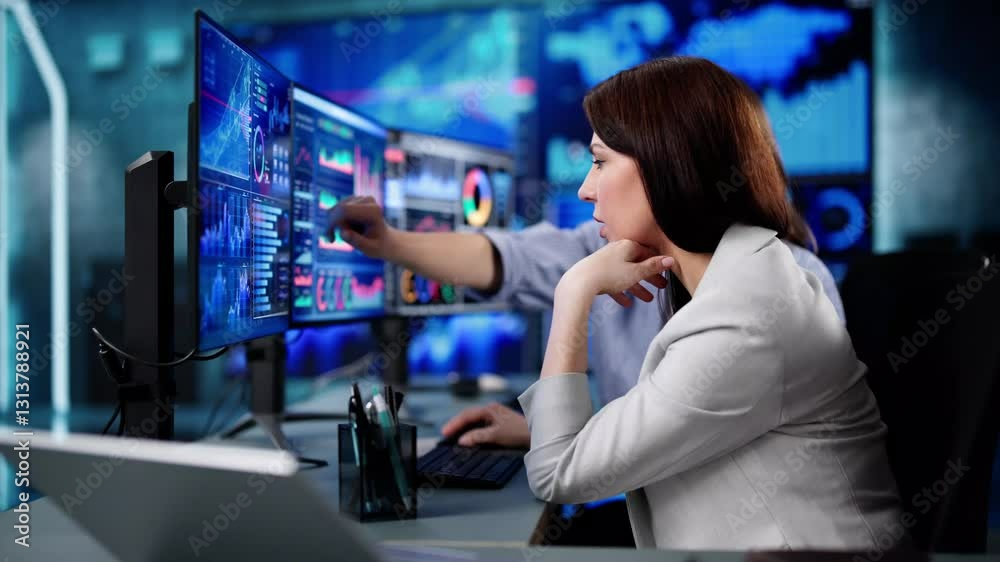 Aufkleber kpi business analytics data dashboard