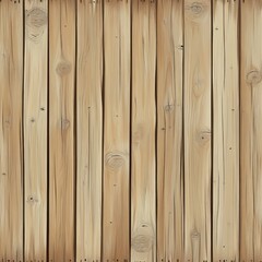 Fototapeta premium Seamless light brown wood plank texture.
