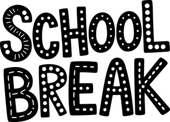 Fototapeta premium School Break.