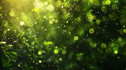 Fototapeta premium green bokeh background