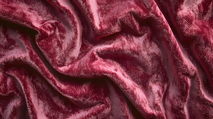 Fototapeta premium This sumptuous crushed velvet gives off a classy vibe with its soft luster that plays with light brilliantly,