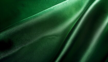 Green velvet surface with subtle side lighting &ndash; soft, refined background perfect for luxury and elegant designs.
