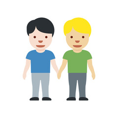 Two Men Holding Hands