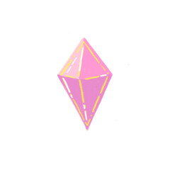 Fototapeta premium pink paper plane