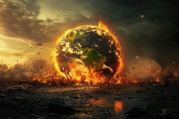 Climate change and global warming, an urgent call to protect the Earth from irreversible damage