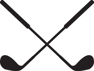 Golf club Isolated on white