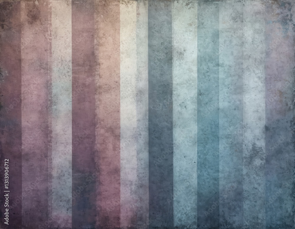 Fototapete dirty grunge color photocopy paper texture background with vertical lines pattern. dark aged sheet m
