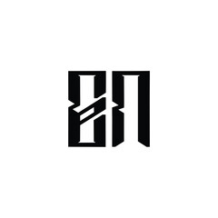 EN monogram logo design letter text name symbol monochrome logotype alphabet character simple logo