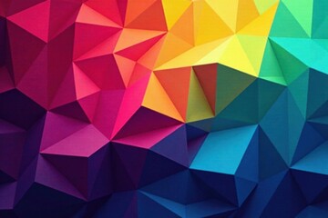 Fototapeta premium Interwoven colorful geometric forms, net backdrop , abstract, modern