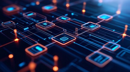 shared digital media spaces, connected devices, vibrant lines of communication, diverse platforms, glowing graphics, futuristic user interfaces, bright and collaborative energy, highly detailed,