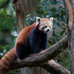 A Red Panda in the Wild