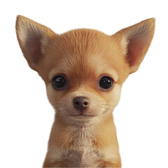 Obraz premium Adorable Chihuahua Puppy Portrait Sweet Innocent Eyes
