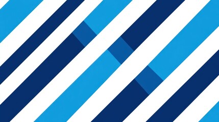 Fototapeta premium Abstract diagonal lines pattern in blue and white.