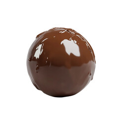 Delicious Chocolate Sphere Indulgent Treat Sweetness Delight