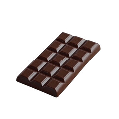 Delicious dark chocolate bar tempting treat sweet indulgence