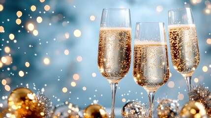 Celebrating the New Year with Sparkling Champagne