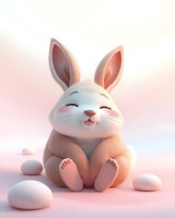 Obraz premium Whimsical 3D Animal Render