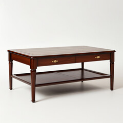 Coffee Table on white background