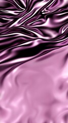 Fototapeta premium Abstract Silk Texture Illustration in Tones of Mauve and Silver a Digital Fluid Art Design