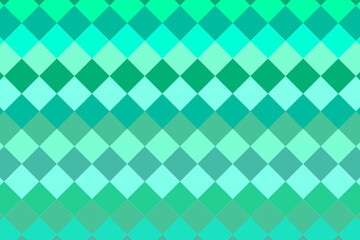 ダイヤ型背景　緑色