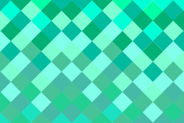 ダイヤ型背景　緑色