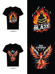 Featuring a dynamic typography and striking visuals, this design symbolizes determination, courage, and perseverance. Ideal for gym lovers, boxers, MMA fighters