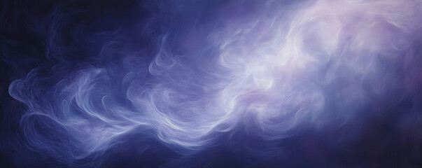 Fototapeta premium Unicorns breathe a delicate swirl of ethereal mist under a twilight sky, creating a magical atmosphere of wonder and imagination