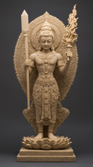 statue of Manjushri, the Bodhisattva of Wisdom